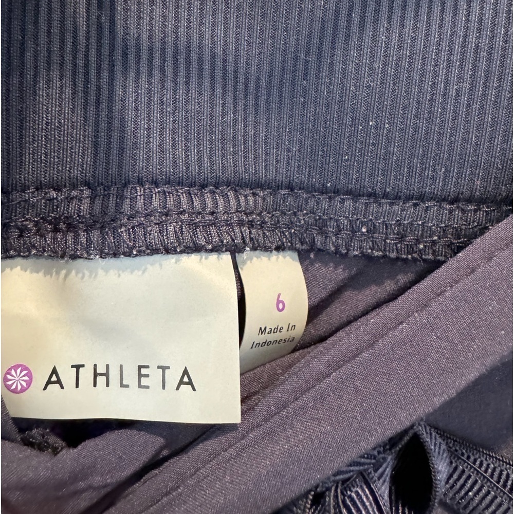 Athleta work ankle pant size 6 navy - Picture 2 of 6